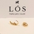 Brinco Argola Peq. Abaulada Articulada Lisa 1-4mm banho ouro 18k (ARG1291)