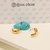 Brinco Argola Peq. Abaulada Articulada 4mm banho ouro 18k (ARG1292)