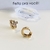 Brinco Argola Articulada Peq. 2mm detalhe Cruz Cravejada em Micro Zircônias banho ouro 18k (ARG1319) - comprar online