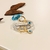 Brinco Argola Articulada Peq. 1mm Pingente Olho Grego banho ouro 18k (ARG1336)