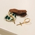 Brinco Argola Articulada Peq. 1mm Pingente Crucifixo banho ouro 18k (ARG1341) - comprar online