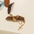 Brinco Pêndulo Nossa Sra. Aparecida Pingente Crucifixo c/ cordão banho ouro 18k (BR1366) - comprar online