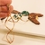 Brinco Argola Grande em Espiral Lisa 1,5mm c/ Ponto de Luz banho ouro 18k (BR1376) - comprar online