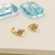Brinco Argola mini Articulada 1,5mm Pet Patinha Micro Zircônias cravejadas banho ouro 18k (ARG1383) - comprar online