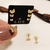 Trio de Brincos Borboletas detalhe intrincados nas asas banho Ouro 18k (TRIO1568) na internet