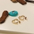 Brinco Argola Coração Peq. Lisa 2mm banho ouro 18k (ARG1397) na internet