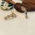 Brinco Ear Cuff c/ Zircônias Cristal banho ouro 18k (EAR1460) - comprar online