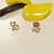 Brinco Peq. Gatinho vazado banho Ouro 18k (BR1580) - comprar online