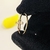 Anel Crucifixo c/ micro zircônia central banho Ouro 18k (AN1593) - L Ó S Semijóias