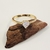 Anel Solitário com pedra zircônia formato coração banho Ouro 18k (AN1592) - L Ó S Semijóias