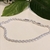 Pulseira Cordão Baiano banho Prata (PUL1611)