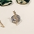 Brinco EarCuff formato rabo de Estrela cravejado micro zircônias cristal banho Ouro 18k (EAR1626) na internet