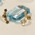 Brinco EarCuff 5 estrelas detalhe intrincado em 2 delas banho Ouro 18k (EAR1628) - comprar online