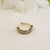 Piercing Fake cravejado em Micro zircônias coloridas banho Ouro 18k (PIERC1640) - L Ó S Semijóias