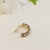 Piercing Fake cravejado em Micro zircônias coloridas banho Ouro 18k (PIERC1640) na internet