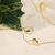Colar Coração Maciço banho ouro 18k (CL1003) - comprar online
