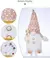 AlliLit-Christmas Doll Sled Elf Ski Gnome com luz LED, decorações para casa, N - comprar online