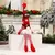 AlliLit-Christmas Doll Sled Elf Ski Gnome com luz LED, decorações para casa, N - comprar online