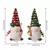 AlliLit-Christmas Doll Sled Elf Ski Gnome com luz LED, decorações para casa, N - loja online