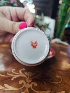 Duo de café de porcelana de Bohemia - tazas mias