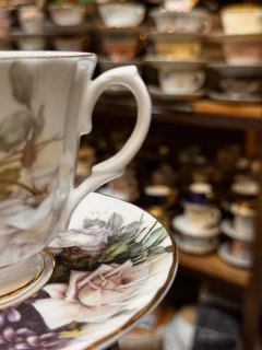 Taza de té con plato Royal Staffordshire - comprar online