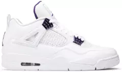 NIKE AIR JORDAN 4 RETRÔ "METALLIC PURPLE"