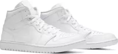 Nike Air Jordan 1 Mid 'Triple White' - loja online