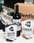 Box con vino y chocolates