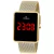 RELOGIO CHAMPION DIGITAL LED DOURADO CH40080V