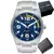 RELOGIO ORIENT PULSO PRATA AZUL - MBSS1429 D2SX