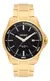 RELOGIO ORIENT PULSO DOURADO PRETO - MGSS1130 P1KX