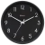 Herweg Relógio de Parede 22 cm Preto 660103