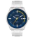 RELOGIO ORIENT PULSO PRATA AZUL - MBSS1295 D1SX