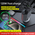 Cargador Auto 12v Celular Carga Rápida 120w Retractil Usb-c - tienda online