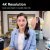 Webcam 4k Insta360 PTZ con sensor de movimiento IA - Camara web inteligente en internet