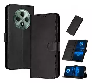 Funda Ejecutiva Agenda Estuche Oppo Reno 12f