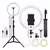 Aro de Luz Led 30cm Con Tripode 2.10mt