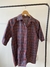 camisa xadrez azul e vermelho tamanho m - Pixel Brechó