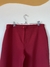 calça alfaiataria vermelho bordô da marca Luby tamanho g - comprar online