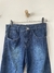 calça jeans azul escura modelo reto da marca tritex - loja online