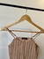 Blusa listrado bege - comprar online
