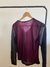 blusa de manga longa furta cor com transparência nas mangas - comprar online