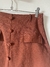 saia marrom avermelhado - comprar online