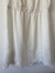 vestido off white com renda - Pixel Brechó