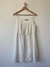 vestido off white com renda - loja online