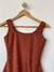 colant vintage laranja terroso
