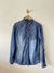 camisa jeans manga longa tng