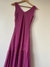 vestido de festa magenta vintage com pedrarias - loja online