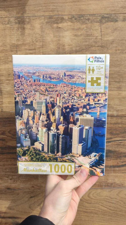 Quebra Cabeça 1000 Peças Manhattan
