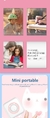 C15 mini impressora de fotos impressoras portáteis térmicas adesivos papel ink na internet